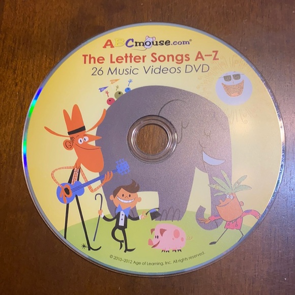 Media | Dvd Abcmousecom The Letter Songs Az | Poshmark